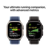 Apple Watch Ultra 3 GPS + Cellular 49mm Black Titanium Case with Black Alpine Loop - Large