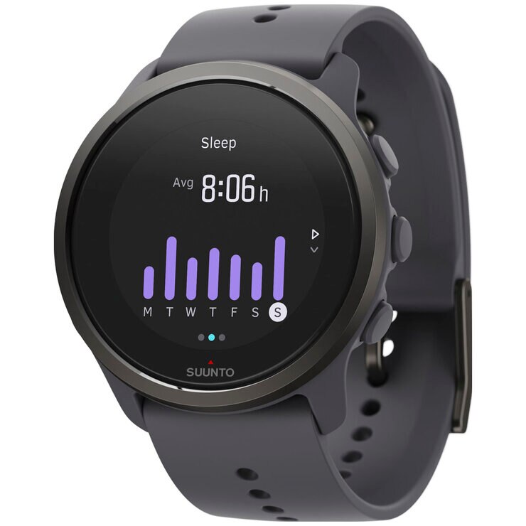 Suunto 5 Peak Sport Watch Dark Heather and Yoga Mat Bundle