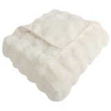 House & Home Bubble Faux Fur Throw 152cm x 177cm