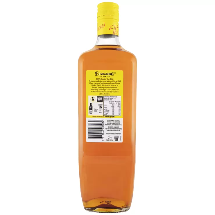Bundaberg Underproof Rum 1.125L