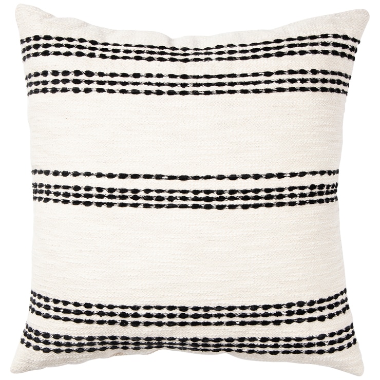 Brentwood Originals Woven Decorative Pillow Black Costco Australia
