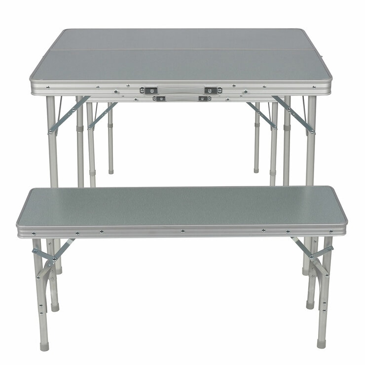 The Timber Ridge Table and Bench Combo The Timber Ridge Table and Bench Combo