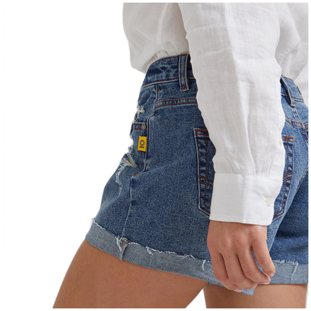 Bettina Liano Women's Denim Short - Dark Blue