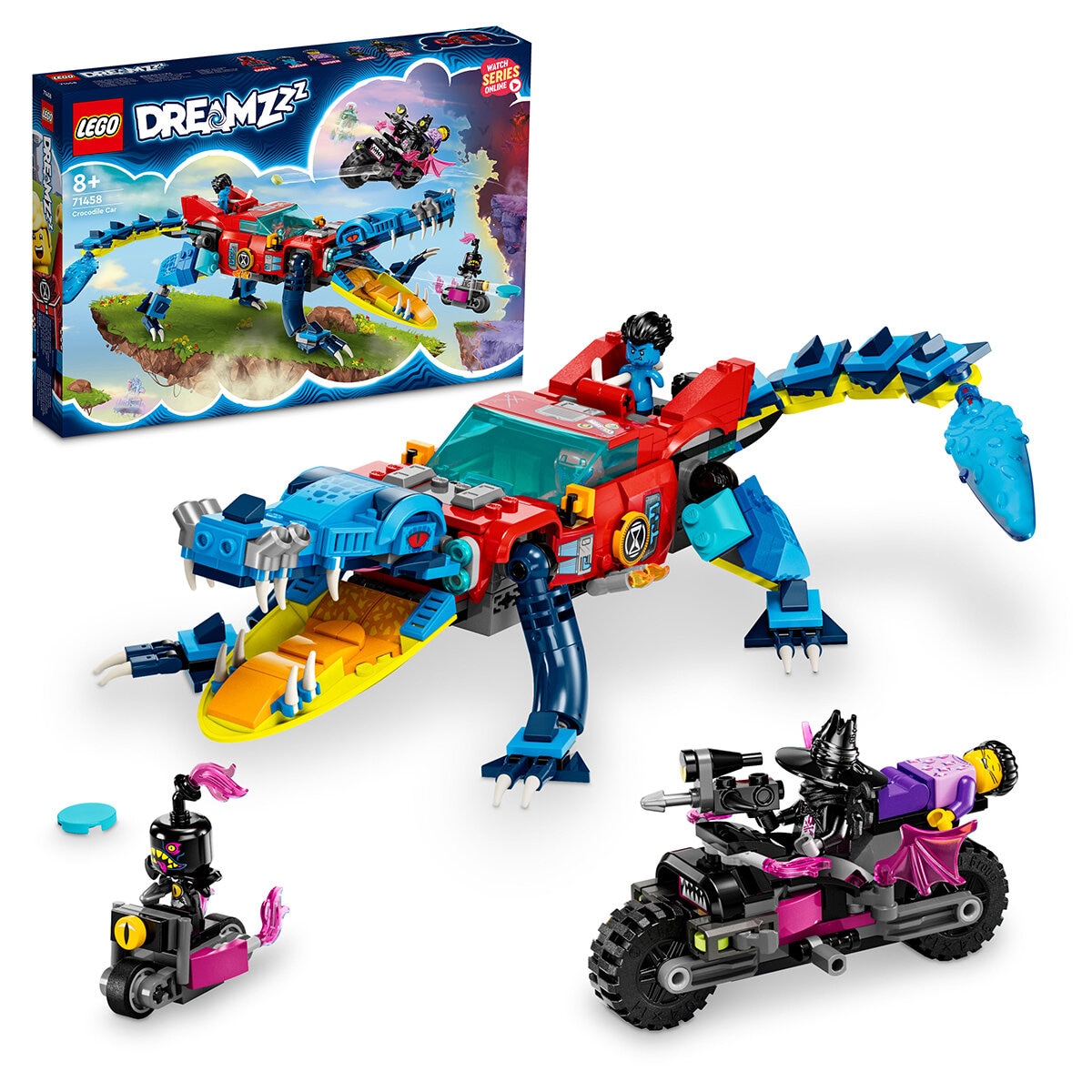 lego dreamzzz crocodile car 71458