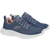 Skechers Woman's Lite Foam Sneaker Light Blue