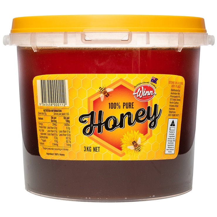 Winn 100 Pure Honey 3kg Costco Australia