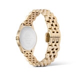 Daniel Wellington Ophelia Mini White Dial Gold Beans Link Strap Women's Watch DW00100803