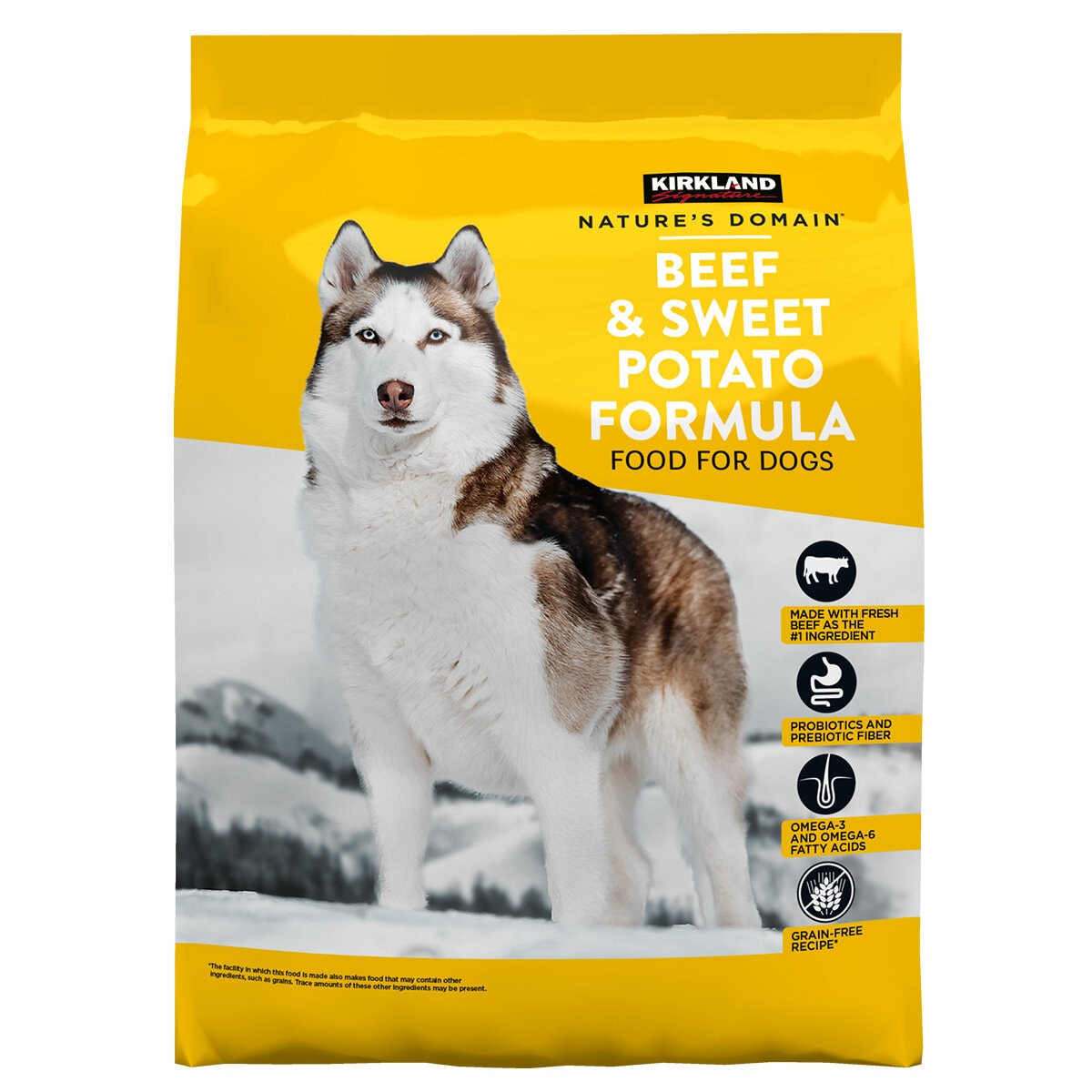 Kirkland Signature Nature s Domain Beef And Sweet Potato Dog Food 15.87kg