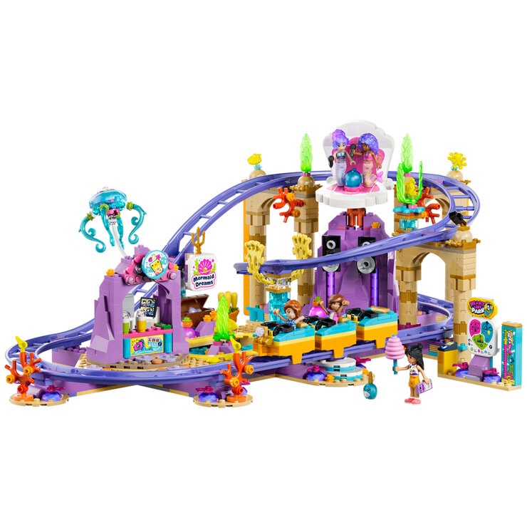 LEGO Friends Mermaid Roller Coaster Ride Building Set 42703