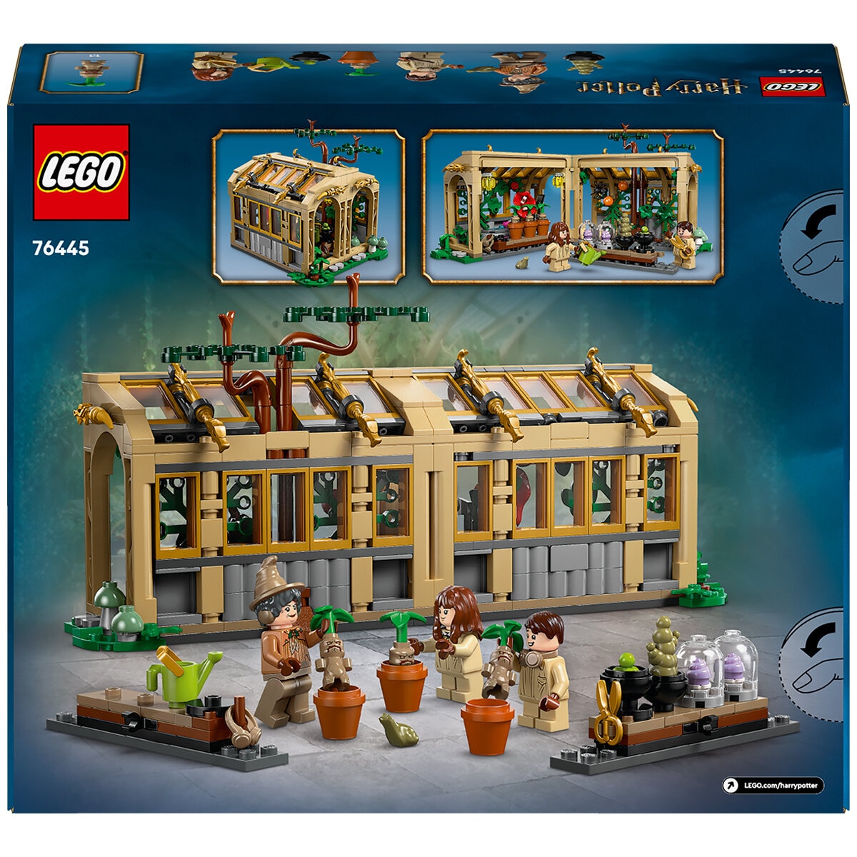 LEGO Harry Potter Hogwarts Castle Herbology Class 76445