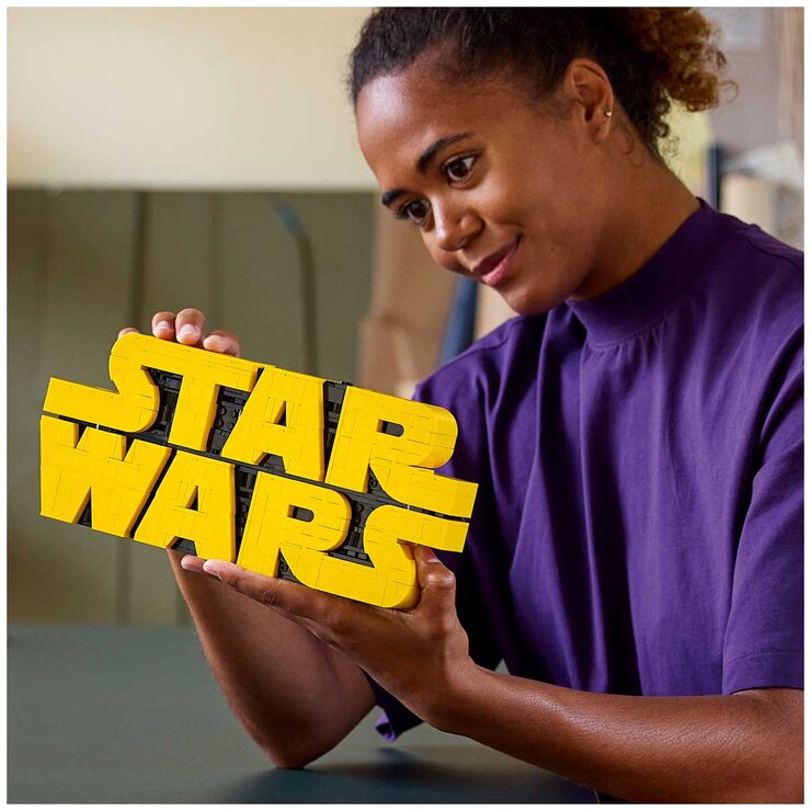 LEGO Brick-Built Star Wars Logo 75407