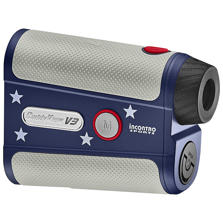 Incontro Sports CaddyView Version 3 Range Finder With Flag Seeking Pin Validation Slope Function Incontro Sports CaddyView Version 3 Range Finder With Flag Seeking Pin Validation Slope Function