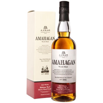 Amahagan World Malt Whisky No. 5 Sherry Cask Finish 700 ml