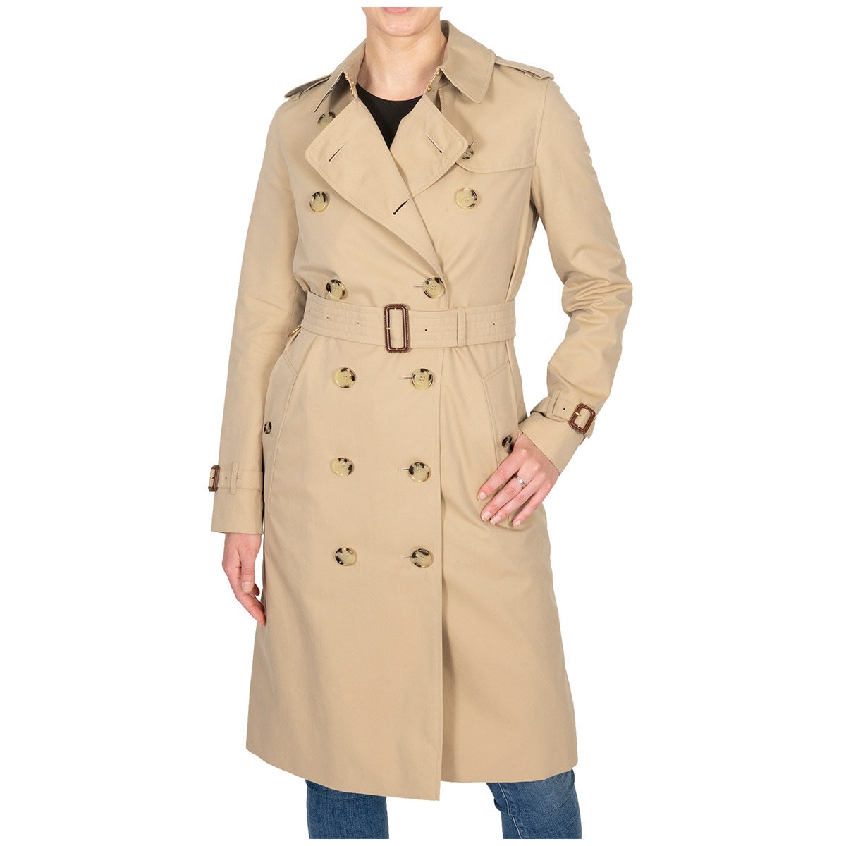 Burberry Ladies Coat Kensington Trench