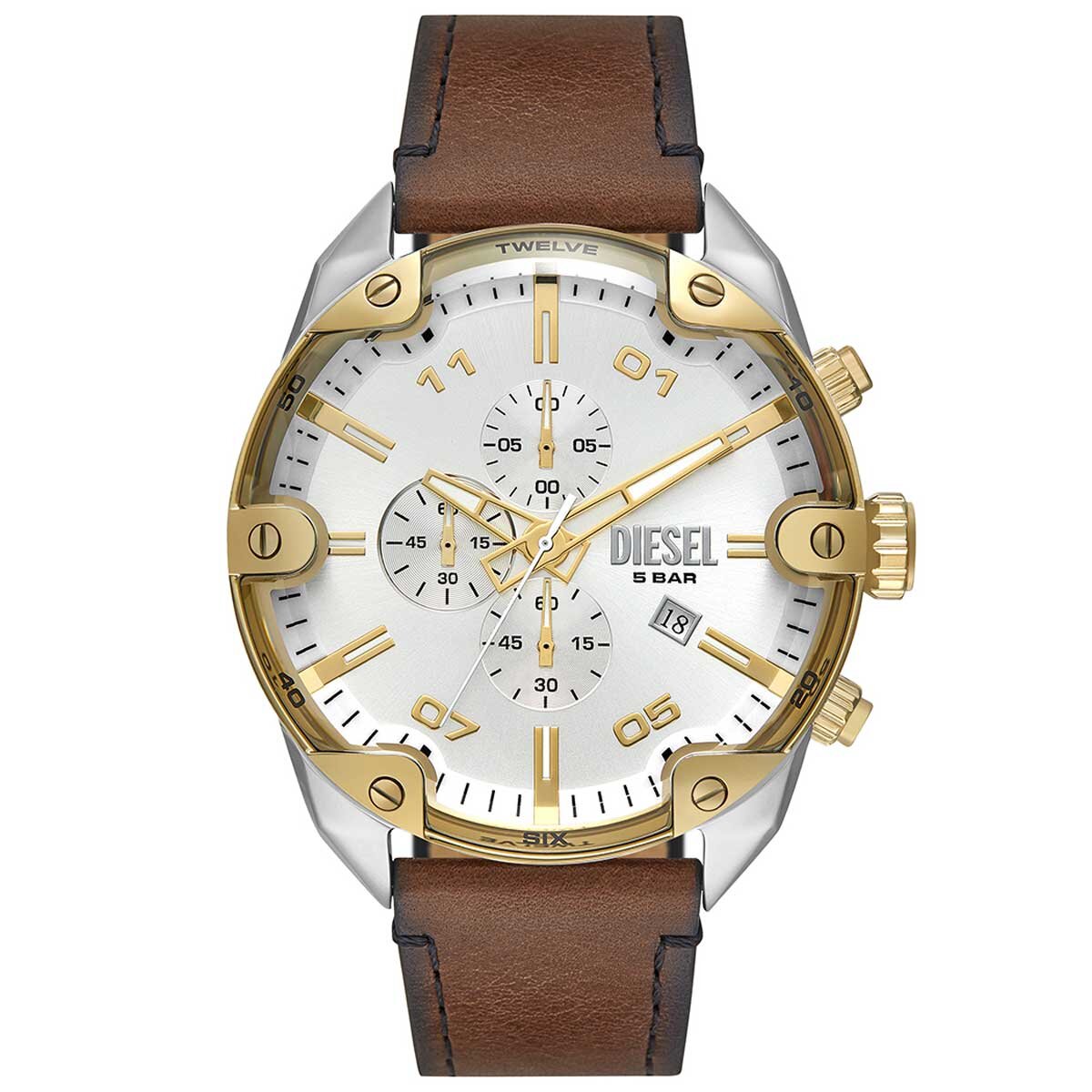 Diesel Spiked Chronograph Men's Watch DZ4665