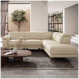 Valencia Pista Leather Reclining Sectional Lounge Right Chaise
