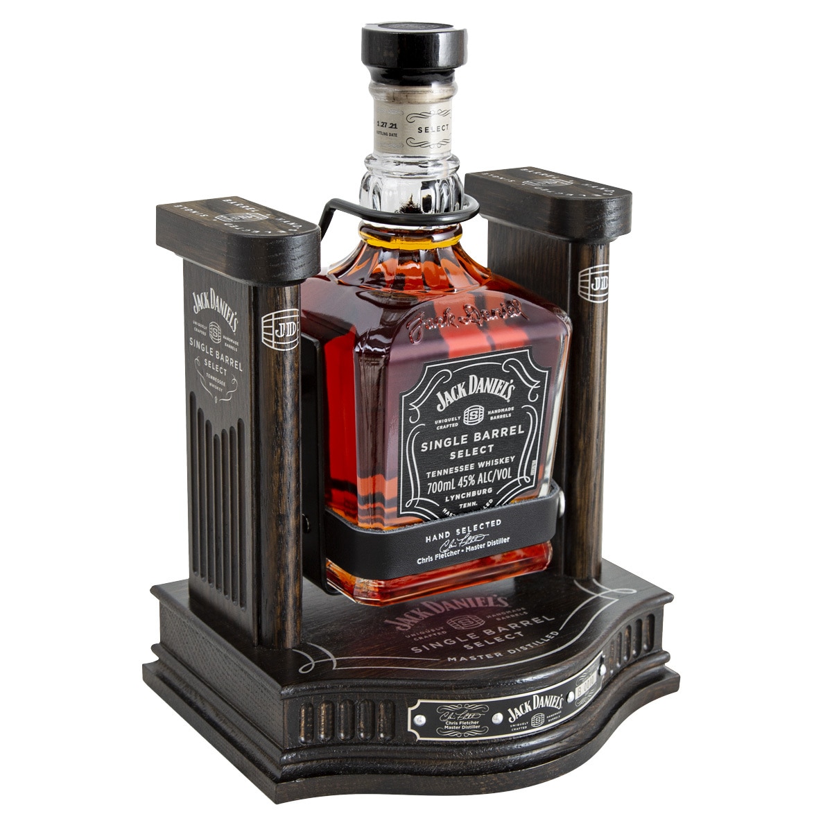 Jack Daniel's Single Barrel Select 700ml with Cradle Costco Aust...