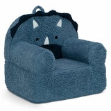 Cozee Kids' Animal Chair with Plush Blanket - Dinosaur