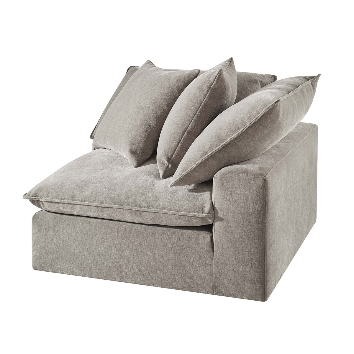 Aiden & Ivy Corner Sofa With 2 Pillows Of The Sereen Sectional
