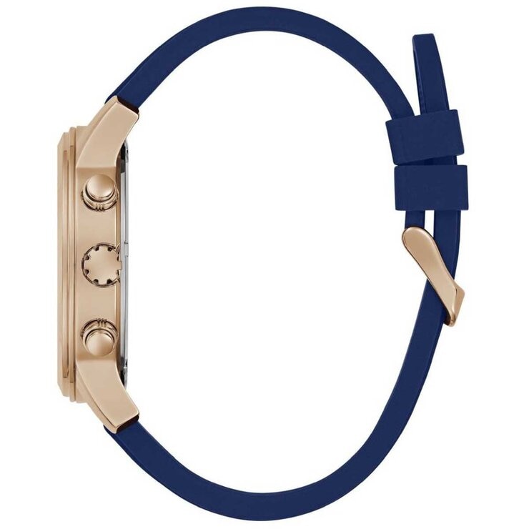 GUESS Parker Navy Blue SIlicone Men's Watch GW0708G3