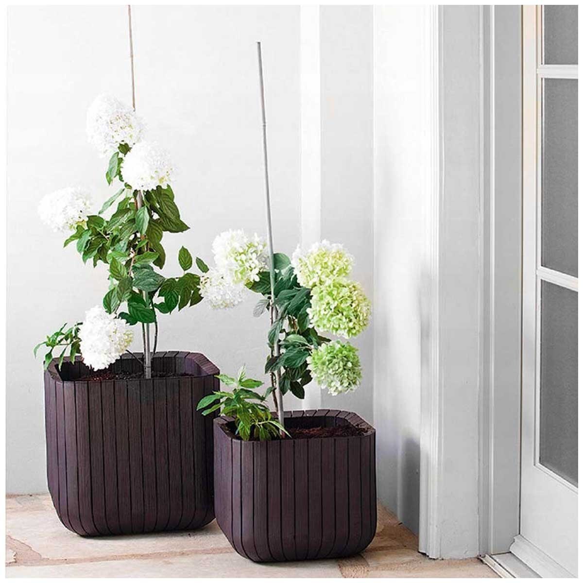 Keter Cube Planter Small And Medium Set 2 Piece