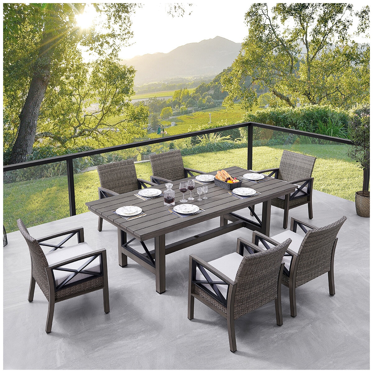 Ove Austin 7 Piece Dining Set