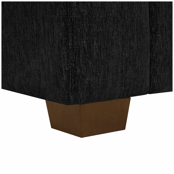 Thomasville 3 Piece Fabric Sectional With Storage Ottoman Thomasville 3 Piece Fabric Sectional With Storage Ottoman