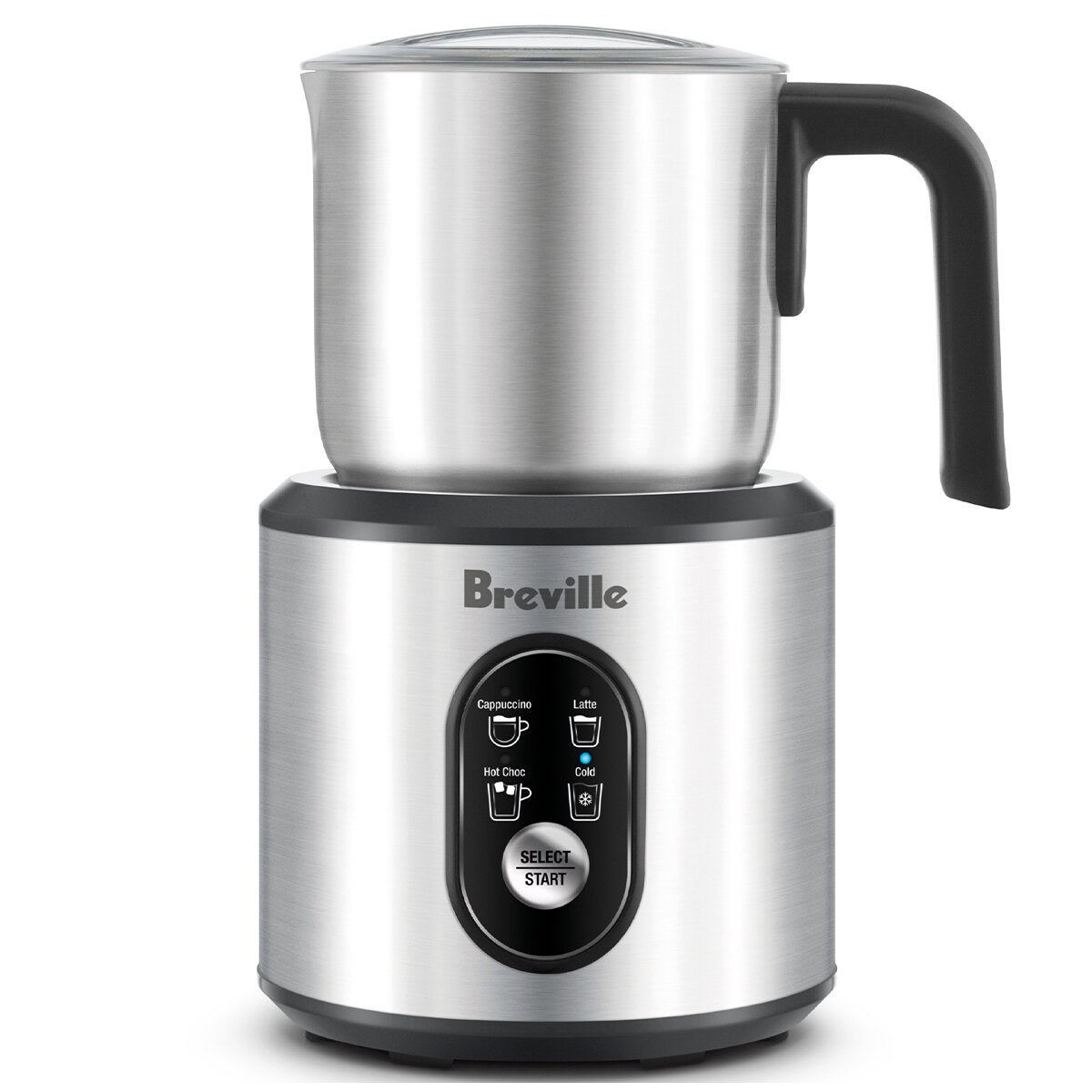 Breville the Choc and Cino Milk Frother LMF200PSS2JAN1 Breville the Choc and Cino Milk Frother LMF200PSS2JAN1