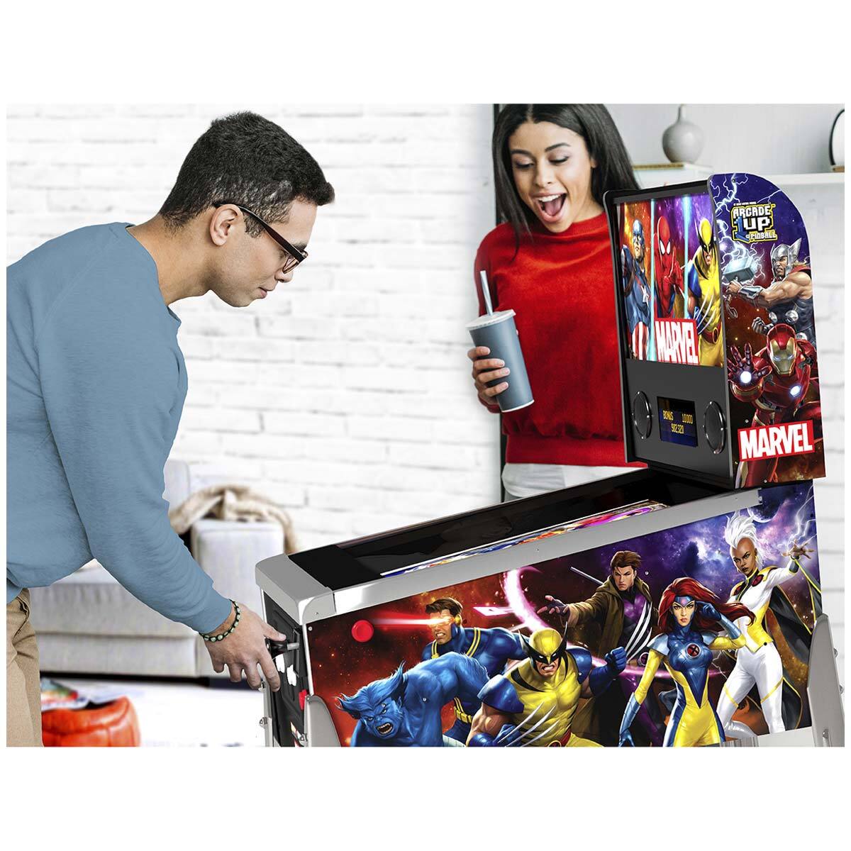 Marvel Digital Pinball Machine