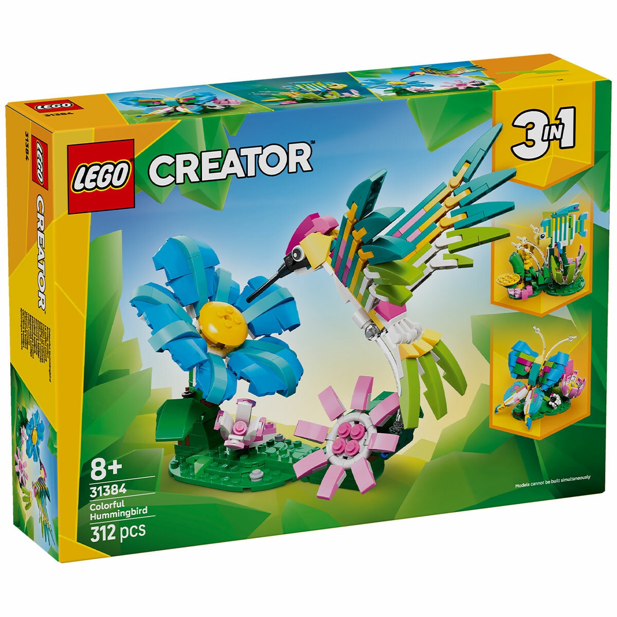 LEGO Creator 3 in 1 Wild Animals Colourful Hummingbird 31384 LEGO Creator 3 in 1 Wild Animals Colourful Hummingbird 31384
