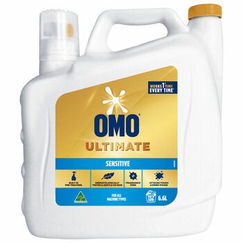 OMO Ultimate Sensitive Laundry Liquid 6.6L OMO Ultimate Sensitive Laundry Liquid 6.6L