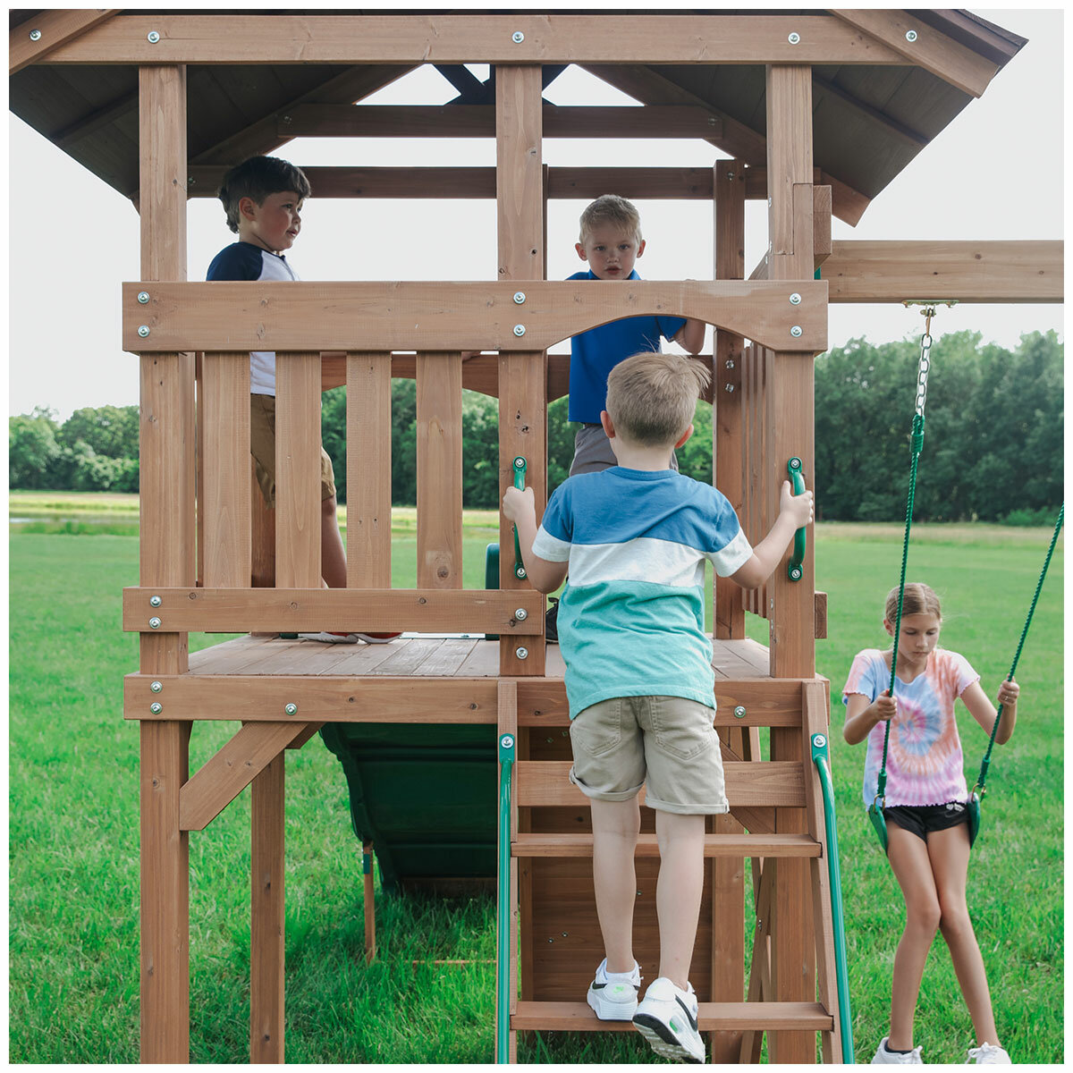 Backyard Discovery Lightning Ridge Playcenter