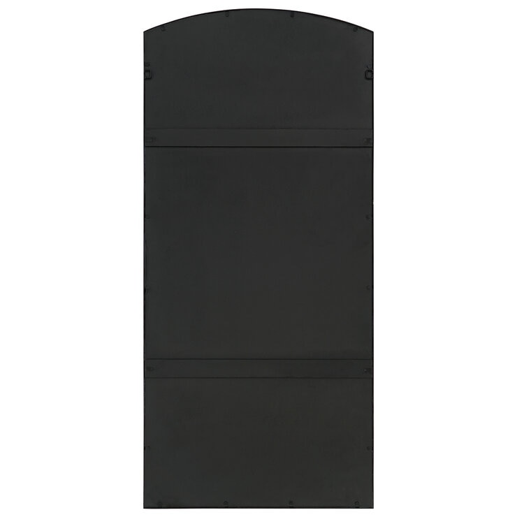 Life In Style Black Floor Mirror