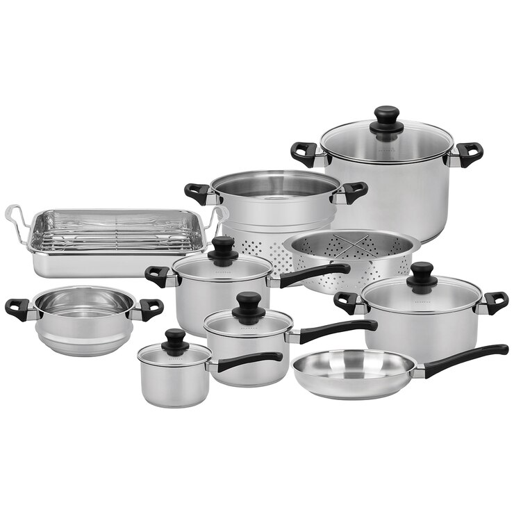 Scanpan Classic Inox Cookware Set 10pc Costco Australia