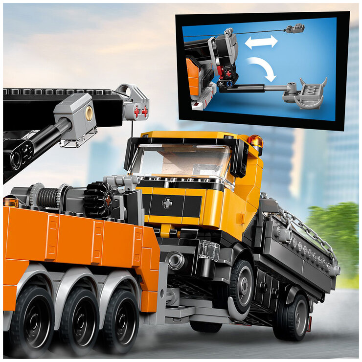 LEGO Heavy-Duty Recovery Tow Truck with Crane 60467