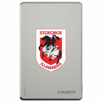 Cygnett NRL 5k Mag Power Bank St. George Illawarra Dragons CY5846PBCHE