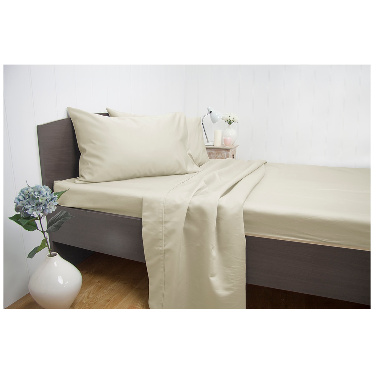 Interfab Ardor 1900TC Sheet Set Queen Ivory