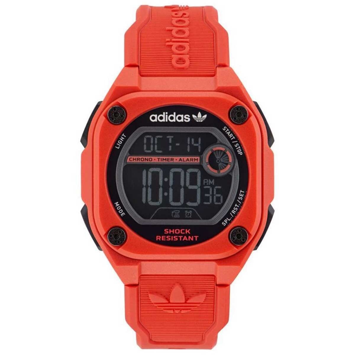Adidas Originals City Tech Two Red Digital Watch AOST23063