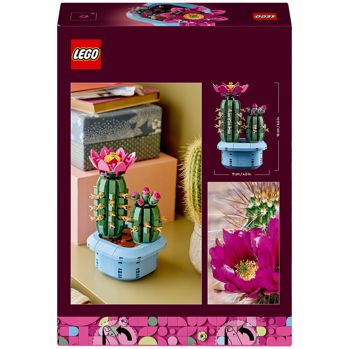 LEGO Botanicals Flowering Cactus 11509 LEGO Botanicals Flowering Cactus 11509
