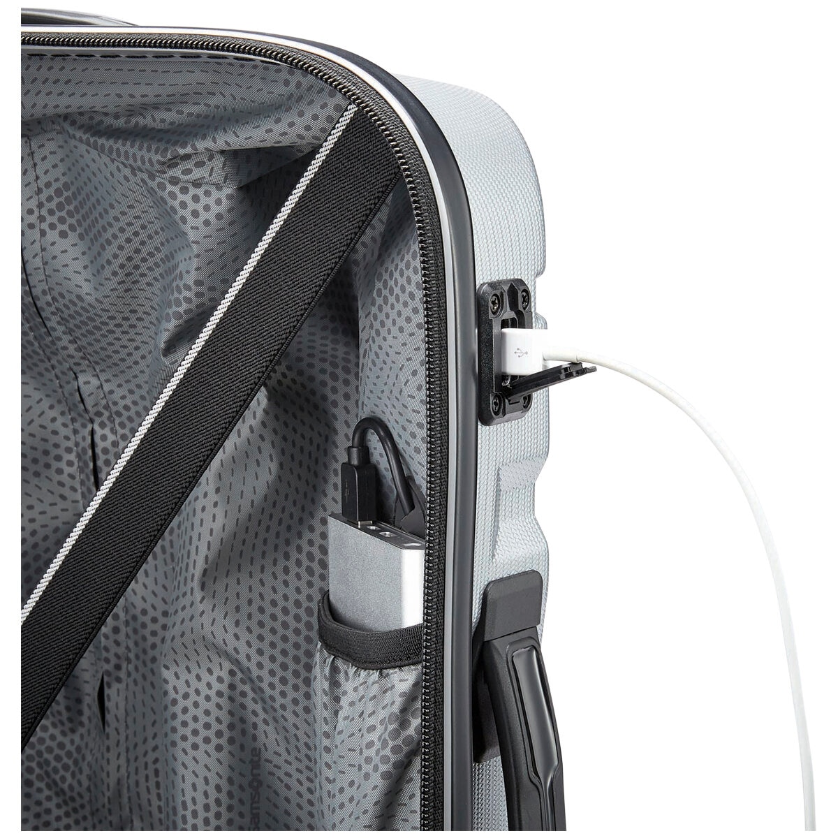 Samsonite Tech 3 2 Piece Suitcase Silver