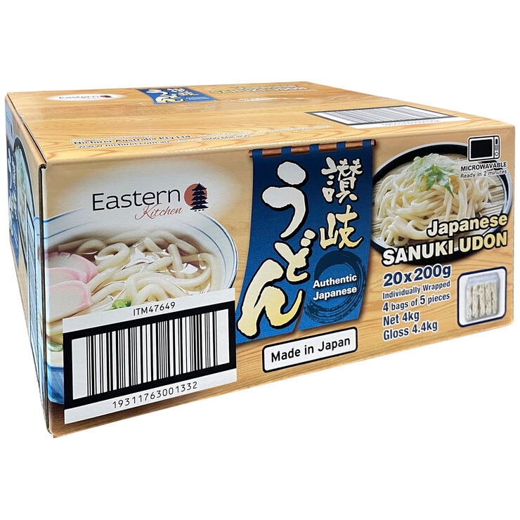 Eastern Kitchen Japanese Sanuki Udon 20 x 200g Eastern Kitchen Japanese Sanuki Udon 20 x 200g