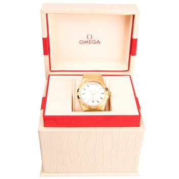 Omega Constellation Yellow Gold Chronograph Men's Watch 123.55.38.22.02.002