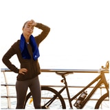 Odyssey Living Yokimi Fitness Towel Single Pack - Blue