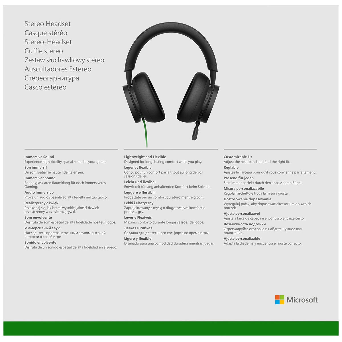 Xbox Wireless Headset Black TLL-00022