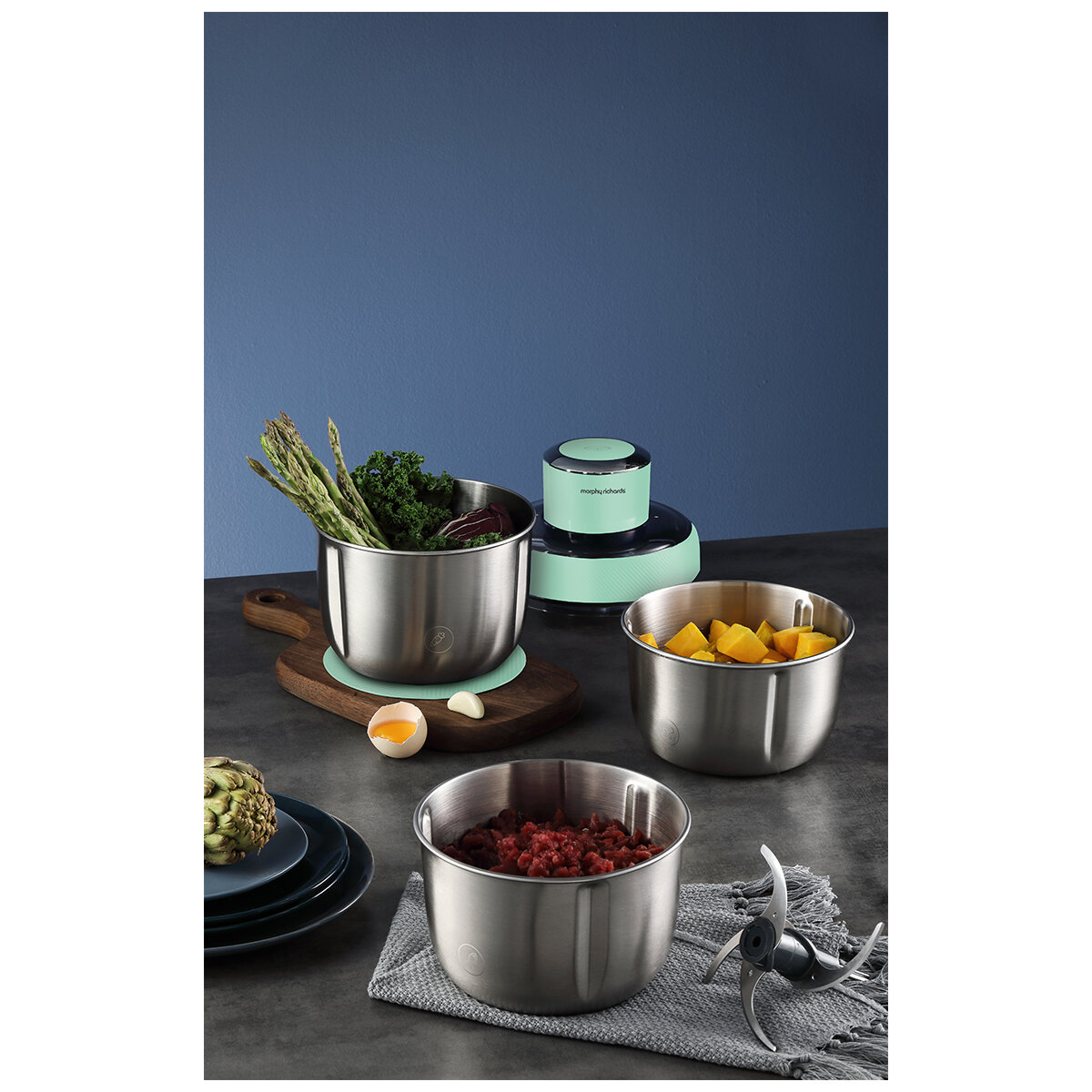 Morphy richards stainless clearance steel chopper
