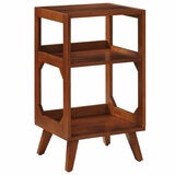 Crosley Asheville Record Player Stand, Storage for Vinyl Records - Walnut