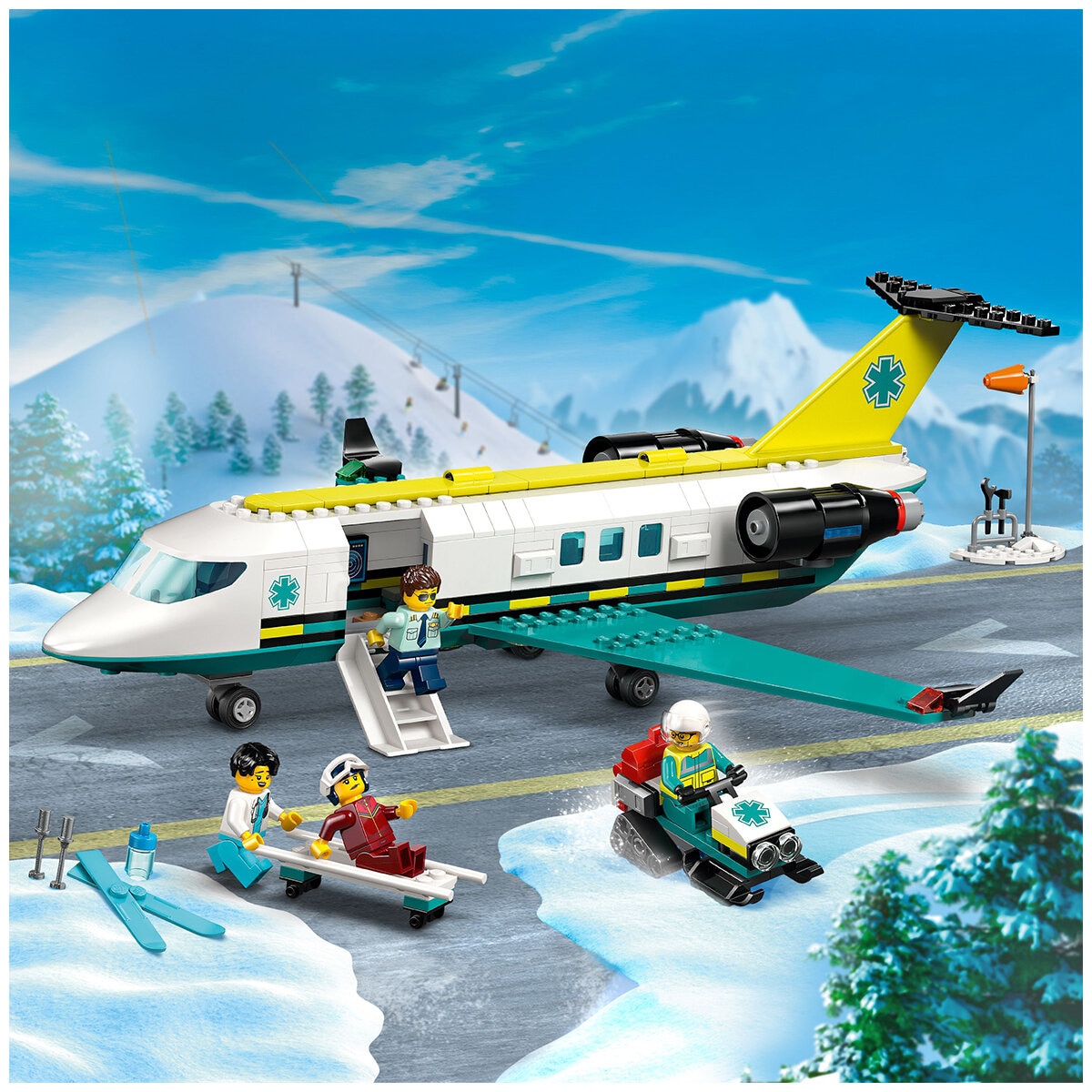 LEGO Emergency Air Ambulance Airplane 60465