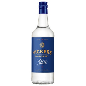 Vickers London Dry Gin 1L