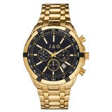 JAG Boss Black Dial Gold Tone Chronograph Men's Watch J2511A
