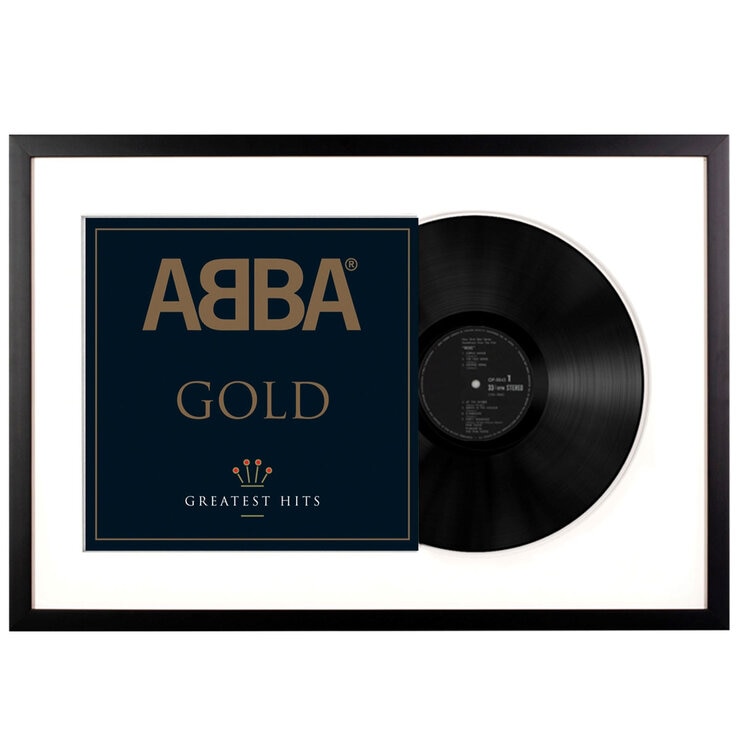 Framed Abba Gold Double Vinyl Album Art/ Framed Abba Gold Double Vinyl Album Art/